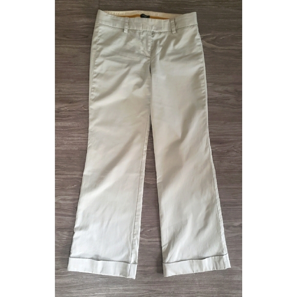 J-Crew Wide Leg Pants Size 2 Gray - Picture 4 of 8